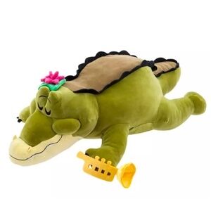 Disney Parks Louis Crocodile Tiana's Bayou Adventure 24" Cuddleez Plush NEW